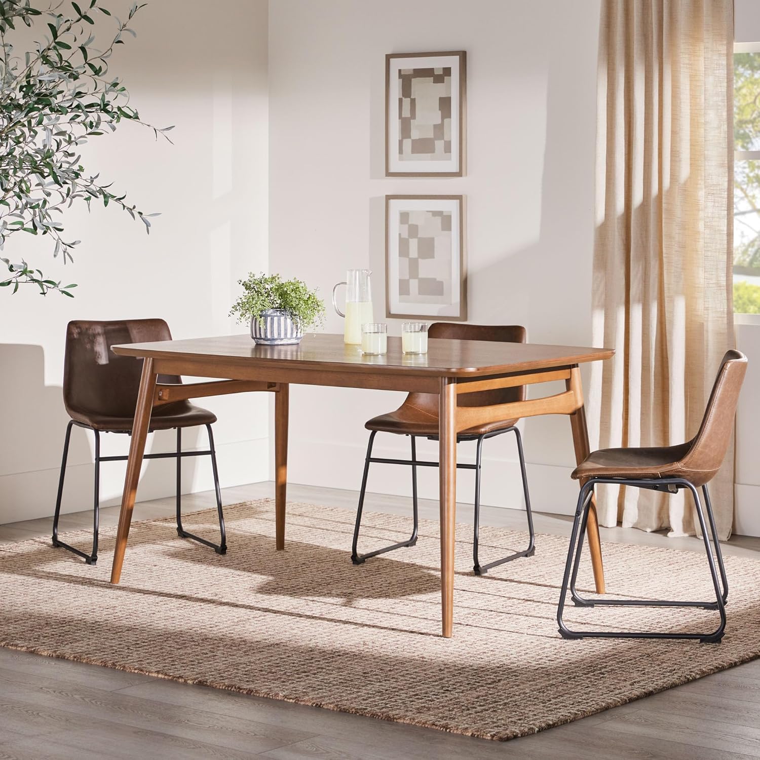 Mid Century Modern Walnut Table