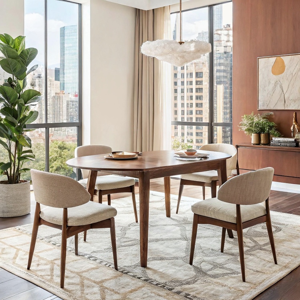 Modern Beige Dining Chairs