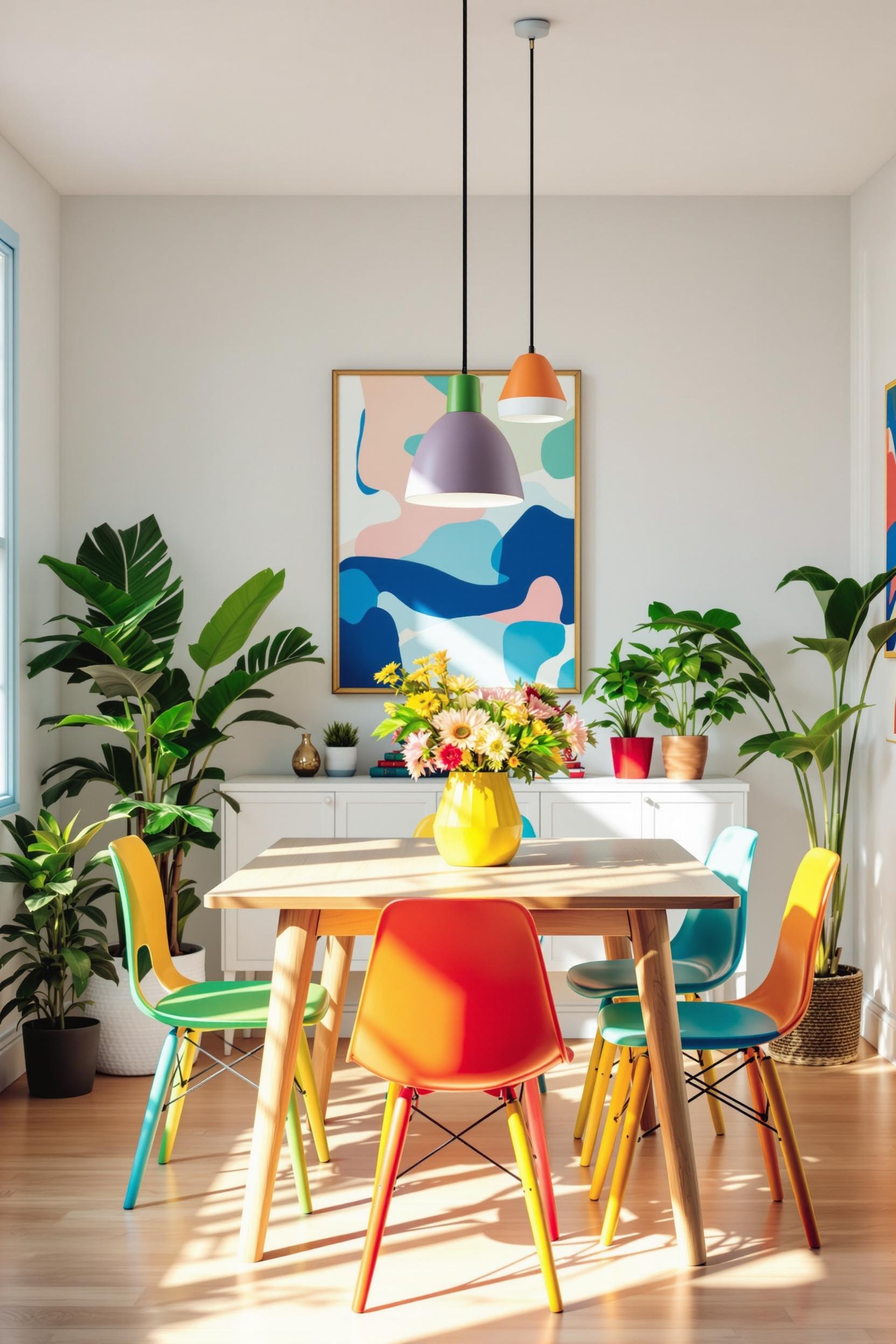 Color Block Lamp Shade