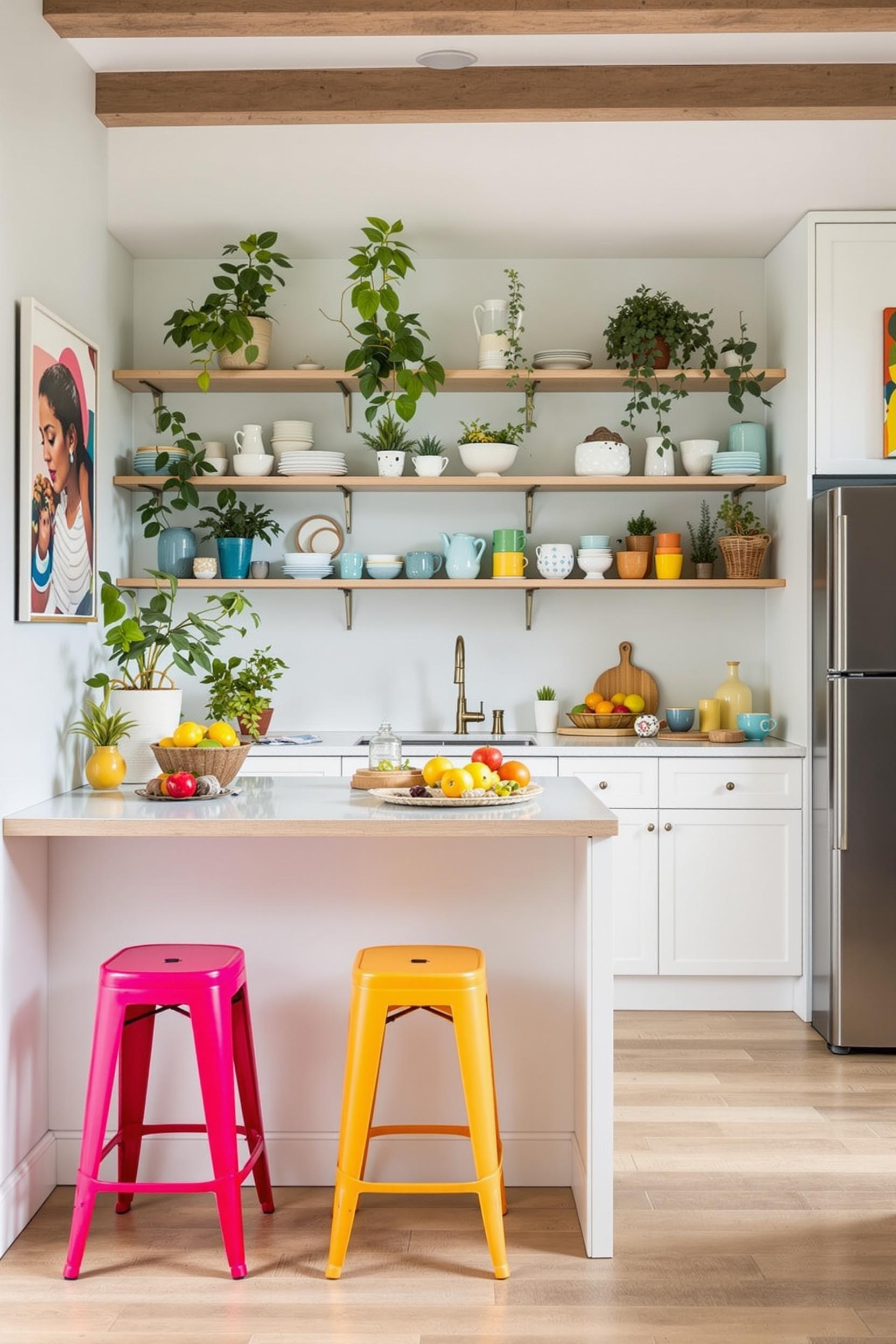 Furniture and Color Blocking for Functionality