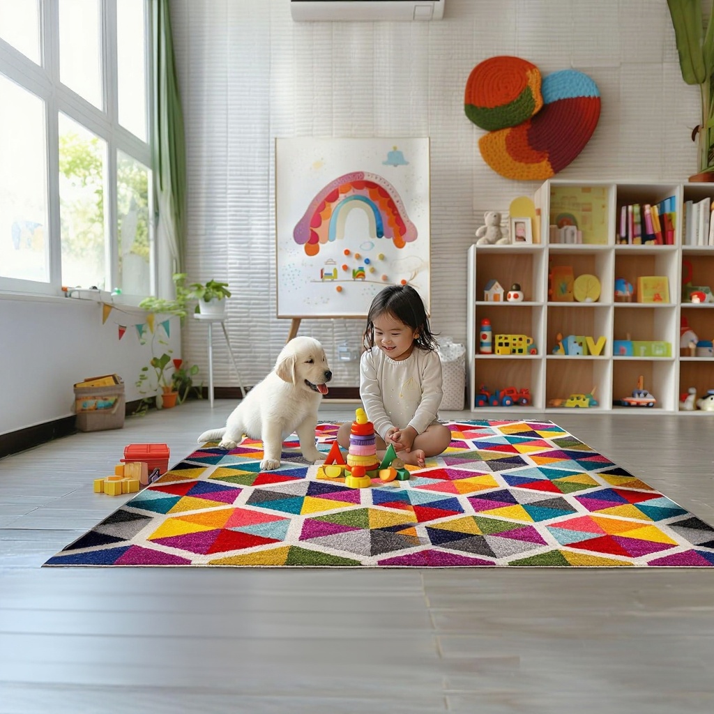 nuLOOM Geometric Rug