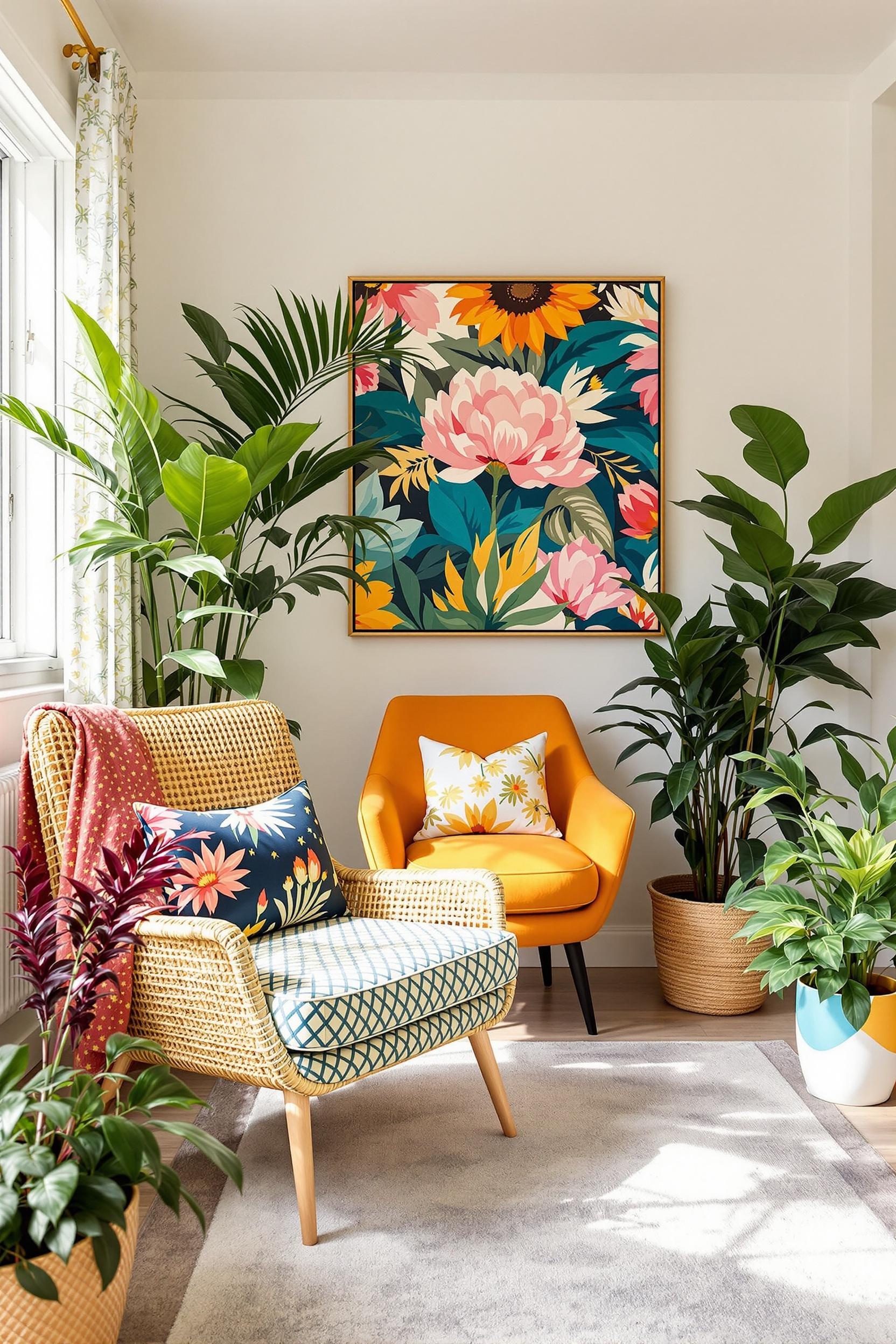 Small space color zoning example