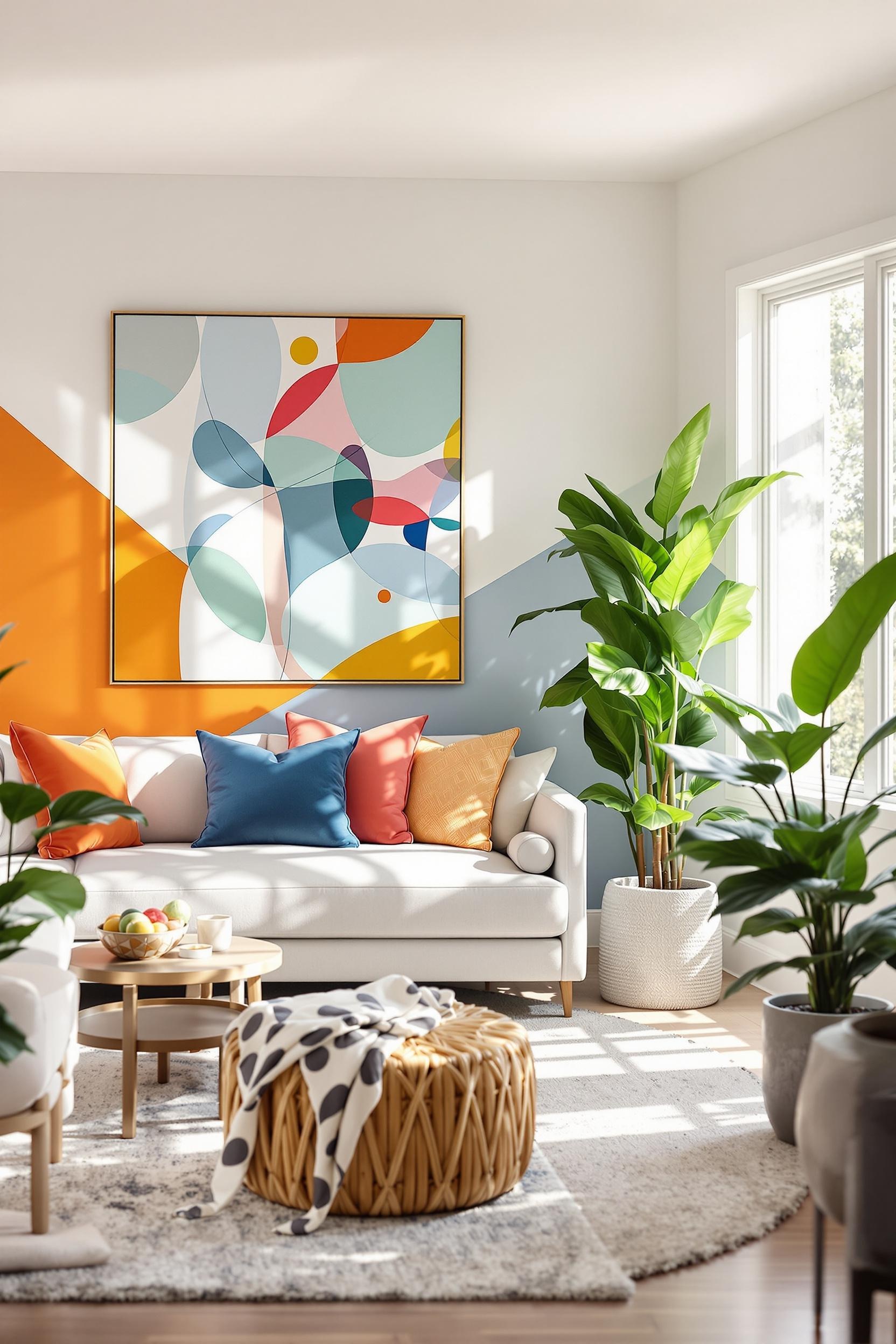 Accent Wall Color Blocking
