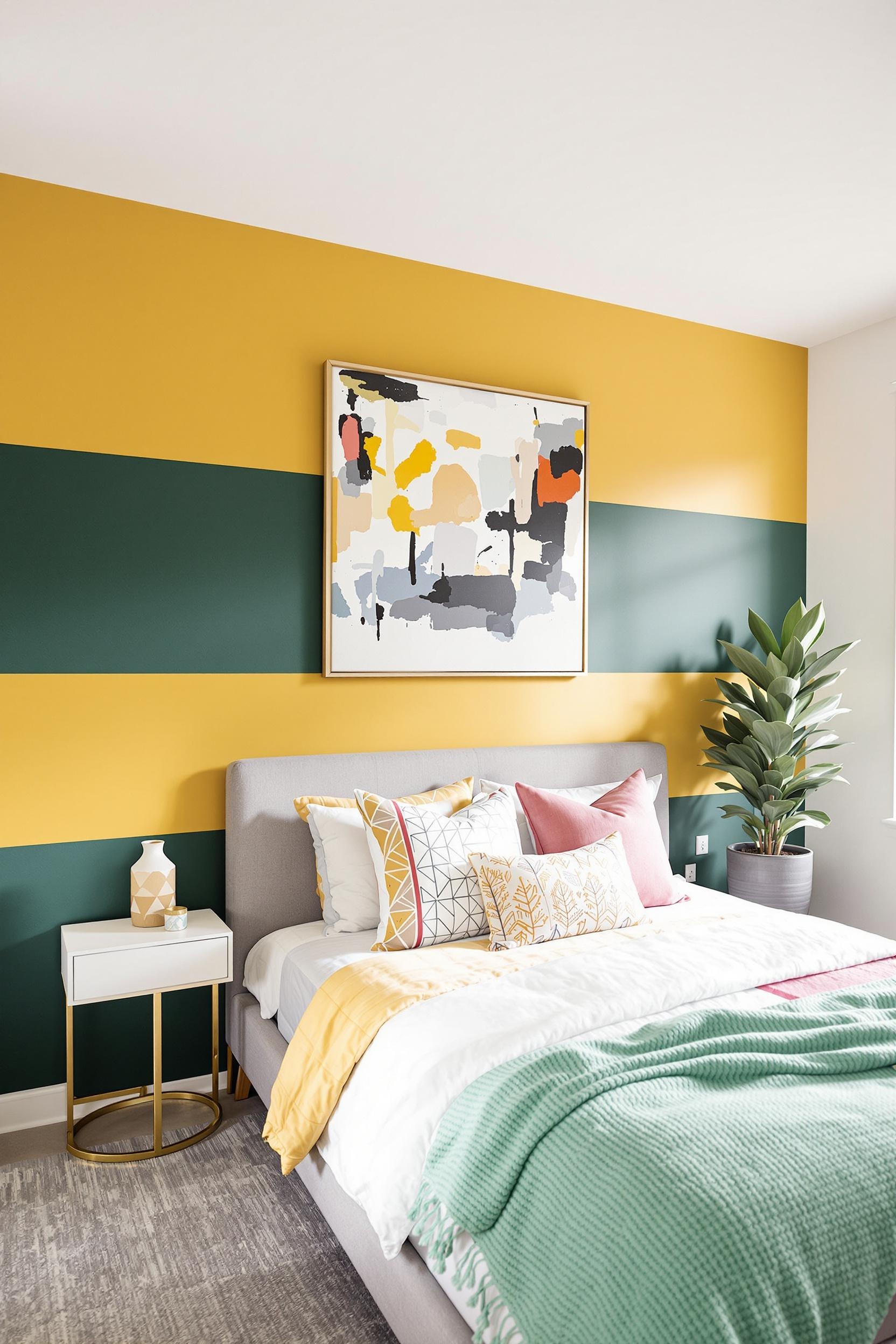 Color Block Wall Inspiration