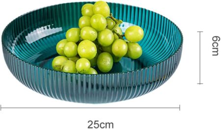 Zcooooool Fruit bowl Stylish designed Fruit Basket Food Grade Plastic Super Durable Fruit Bowls