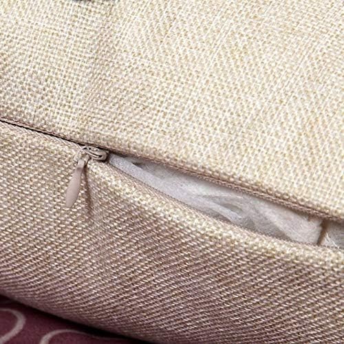 Swono Geometric Striped Black and White Diagonal Inclined Lines Throw Pillow Cover Cushion Case for Home Decor Sofa Couch 18" x 18" Inch Cotton Linen Farmhouse Decorations