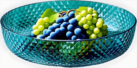 Zcooooool Fruit bowl Stylish designed Fruit Basket Food Grade Plastic Super Durable Fruit Bowls