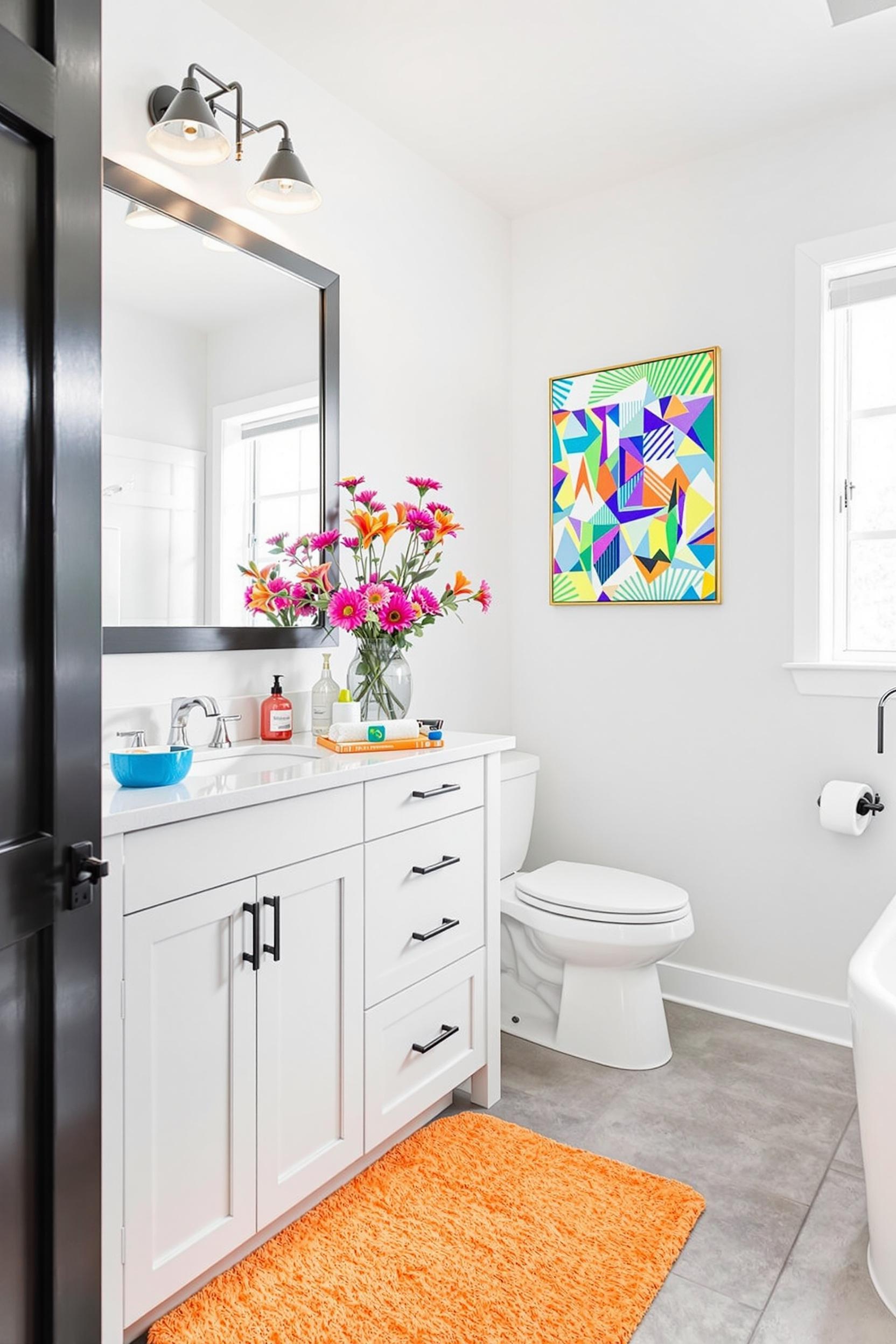 Color Block Interior Decor Furtinure House Design House Decor